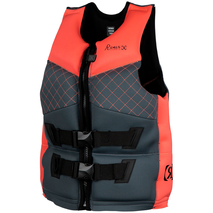Ronix Prom Queen Capella 3.0 CGA Wake Vest - Girls' Coral
