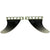 Hyperlite 3.5'' Flux Surf Fin Set