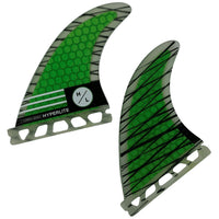 Hyperlite 4.5 Riot Carbon Surf Fin Set