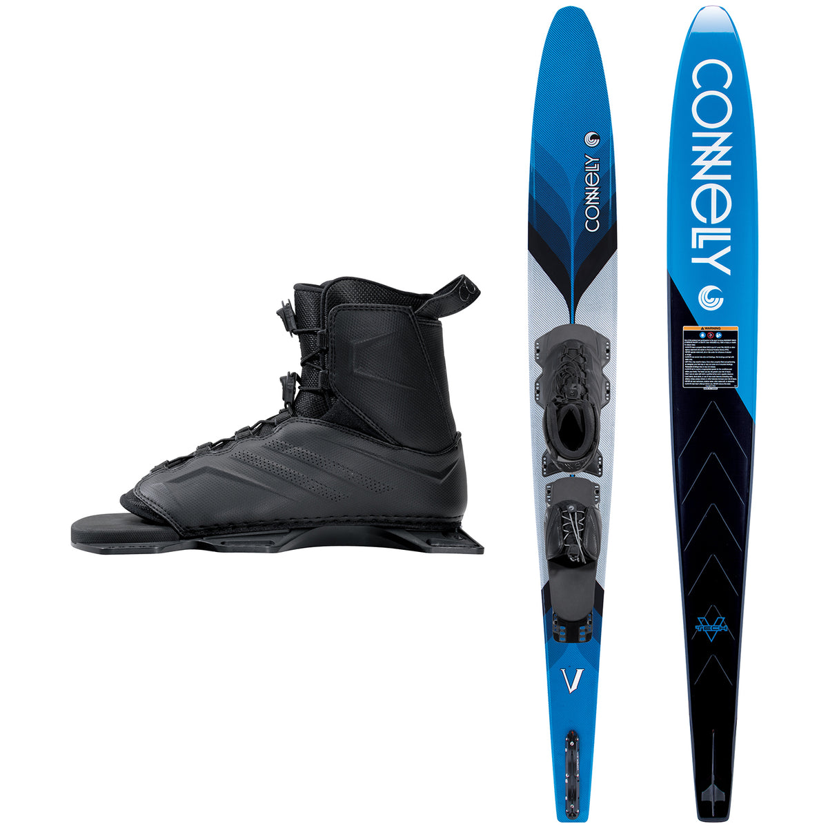 Connelly V Slalom Water Ski + Tempest with RTP Bindings