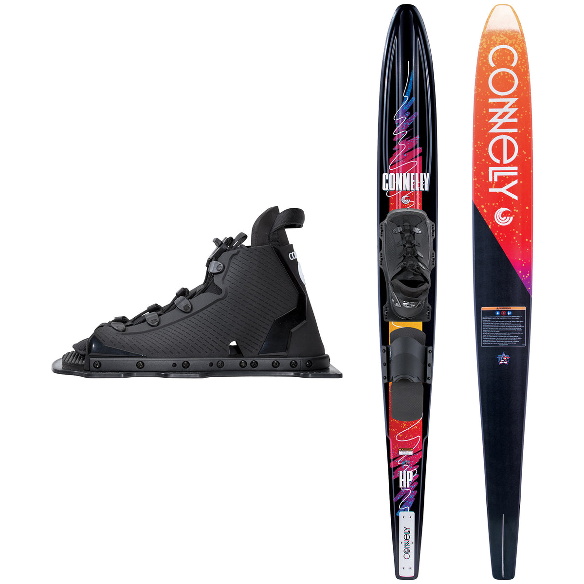 Connelly HP Slalom Water Ski + Swerve with RTS Bindings - Women's 2022