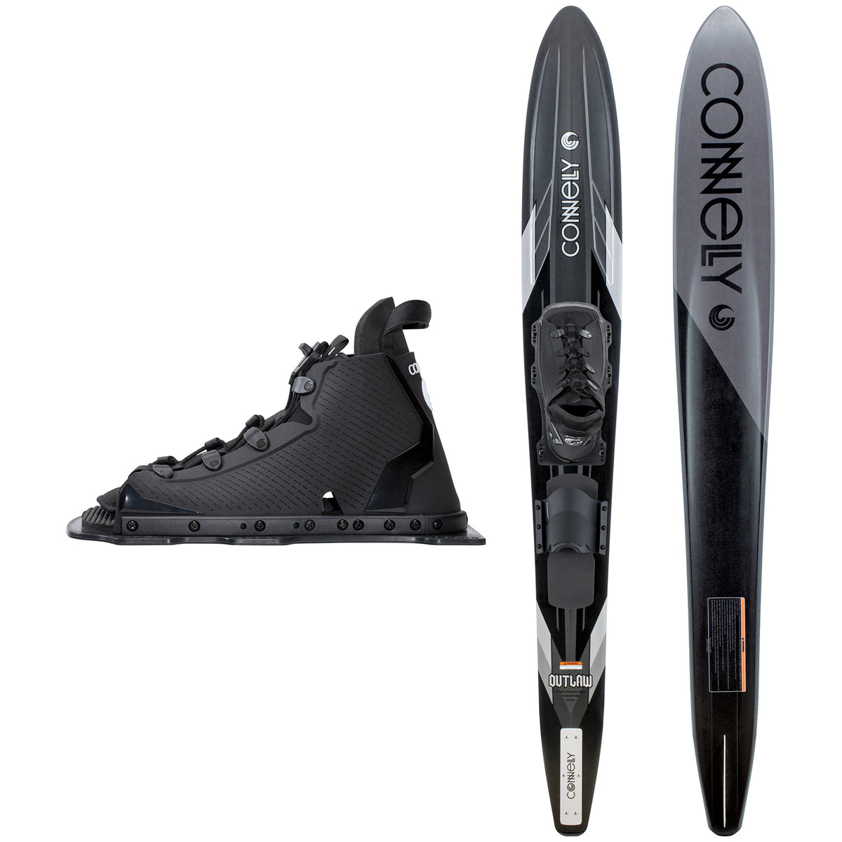 Connelly Outlaw Slalom Water Ski + Swerve with RTS Bindings