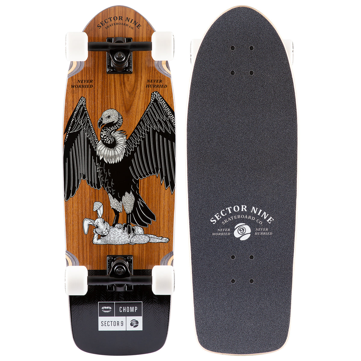 Sector 9 Hare Fat Wave Cruiser Skateboard Complete