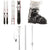 Rossignol Black Ops Dreamer Skis + Xpress 10 GW Bindings + Kelia 50 Ski Boots - Women's 2021 + evo Double-E Ski Poles 2020