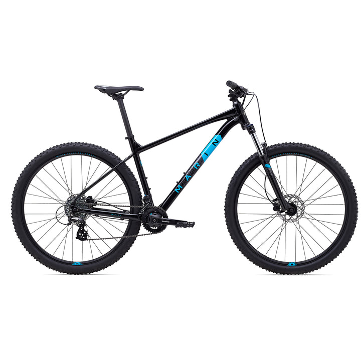 Marin Bobcat Trail 3 Complete Mountain Bike 2022 Black/Charcoal/Cyan