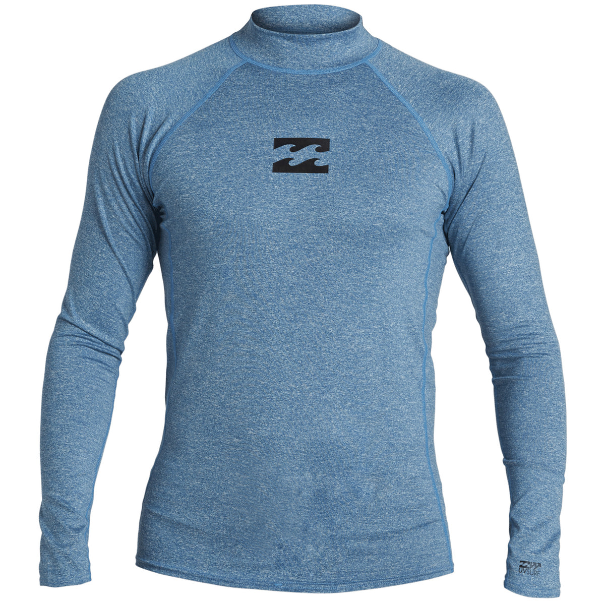 Billabong All Day Wave Performance Fit Long Sleeve Surf Shirt Royal Heather