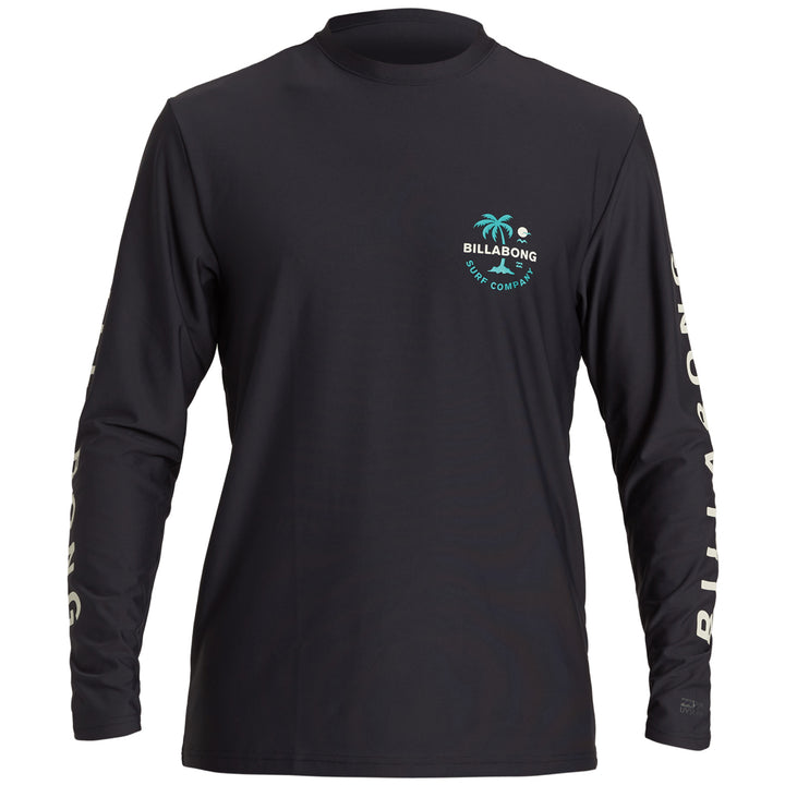 Billabong Vacation Loose Fit Long Sleeve Surf Shirt Black
