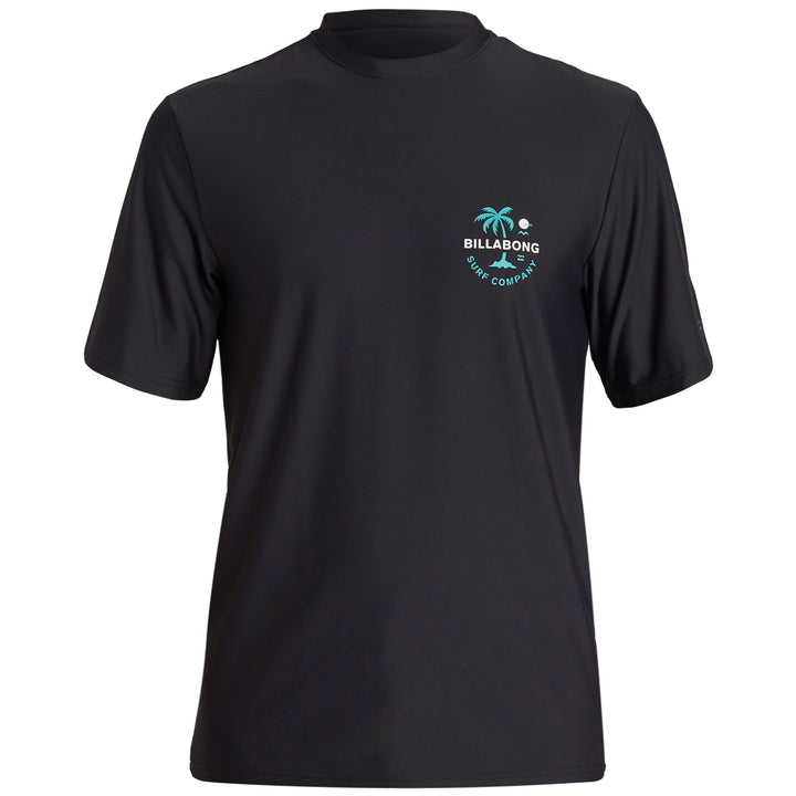 Billabong Vacation Loose Fit Short Sleeve Surf Shirt Black