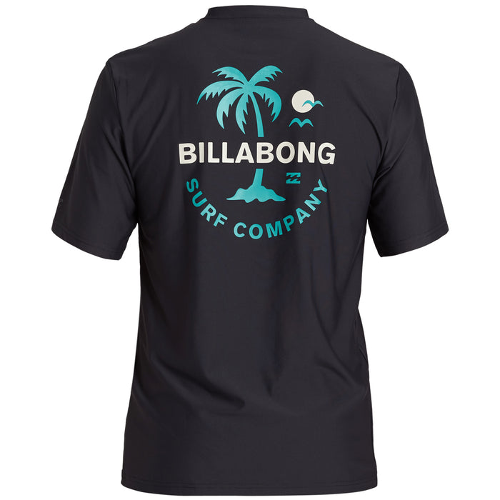 Billabong Vacation Loose Fit Short Sleeve Surf Shirt Black
