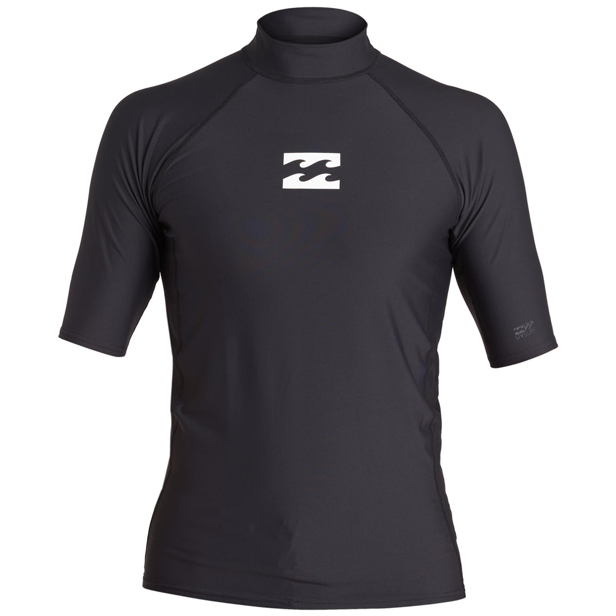 Billabong All Day Wave Performance Fit Short Sleeve Surf Shirt Black