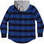 Quiksilver Chain Rails Long-Sleeve Hooded Shirt Blue Yonder Chainrails