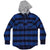 Quiksilver Chain Rails Long-Sleeve Hooded Shirt Blue Yonder Chainrails