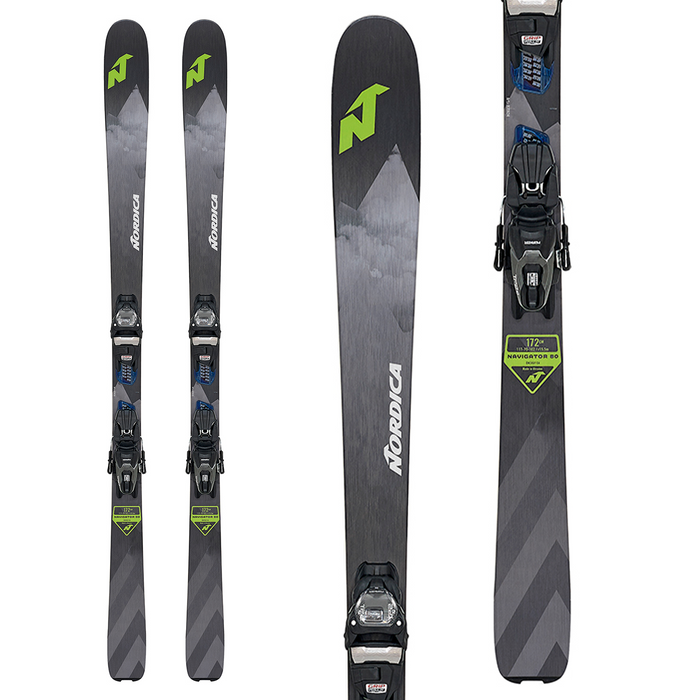 Nordica Navigator 80 CA Skis + TP2 Compact 10 FDT Bindings 2020