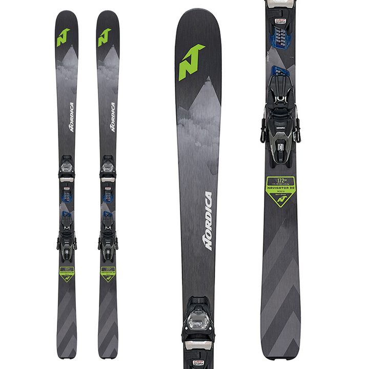 Nordica Navigator 80 CA Skis + TP2 Compact 10 FDT Bindings 2020
