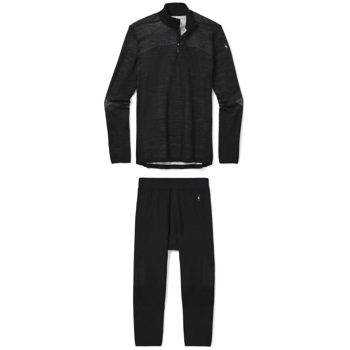 Smartwool Intraknit Merino 200 1/4 Zip Neck Top + 3/4 Bottoms