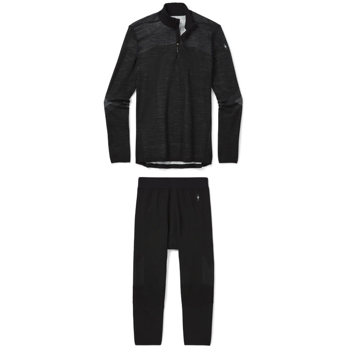 Smartwool Intraknit Merino 200 1/4 Zip Neck Top + 3/4 Bottoms