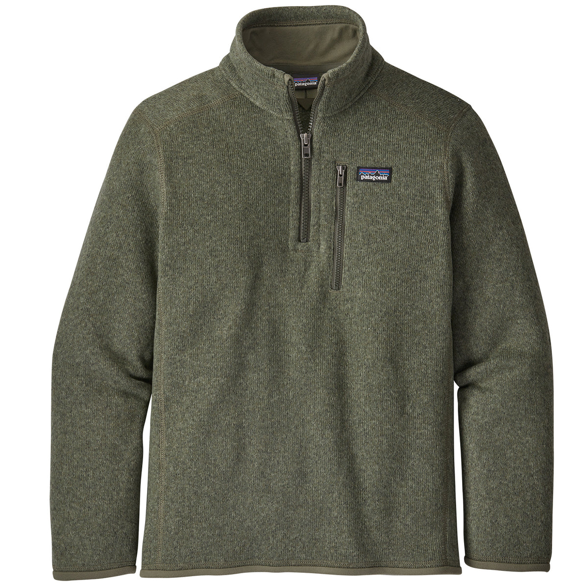 Patagonia Better Sweater 1/4 Zip Pullover - Boys' Industrial Green