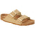 Birkenstock Arizona Birkibuc Vegan Sandals - Women's Latte Cream