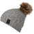 Rojo Outerwear Cable Rib Beanie - Women's Ligth Grey Marle