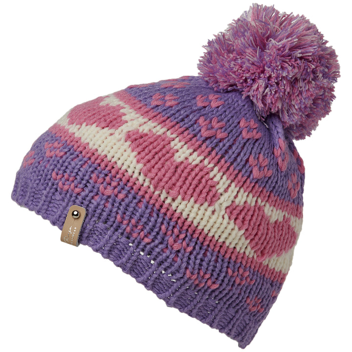 Rojo Outerwear Wild Heart Beanie - Girls' Lavender