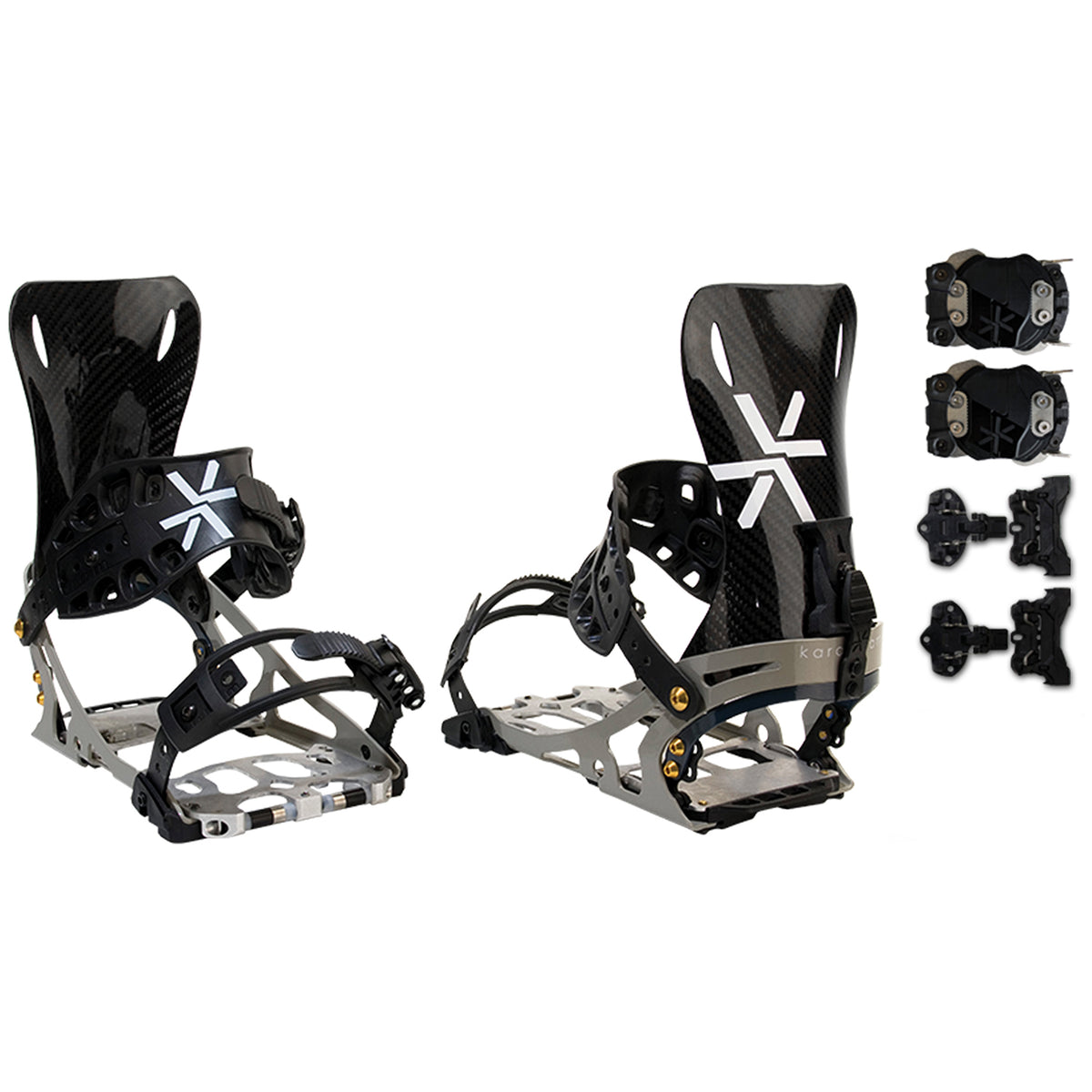 Karakoram PRIME X-Carbon + Split Interface Splitboard Bindings 2021