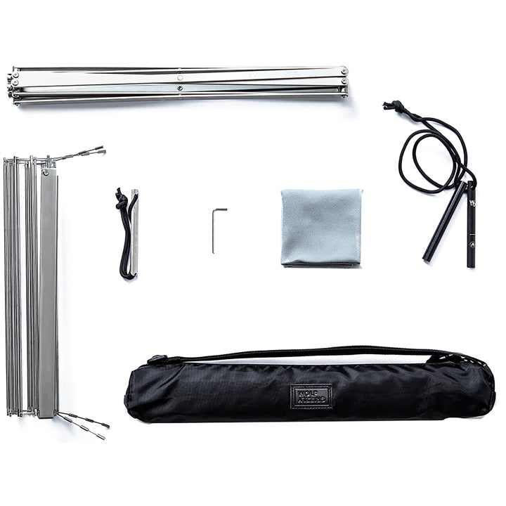 Wolf and Grizzly Grill M1 Edition Kit with Fire Set