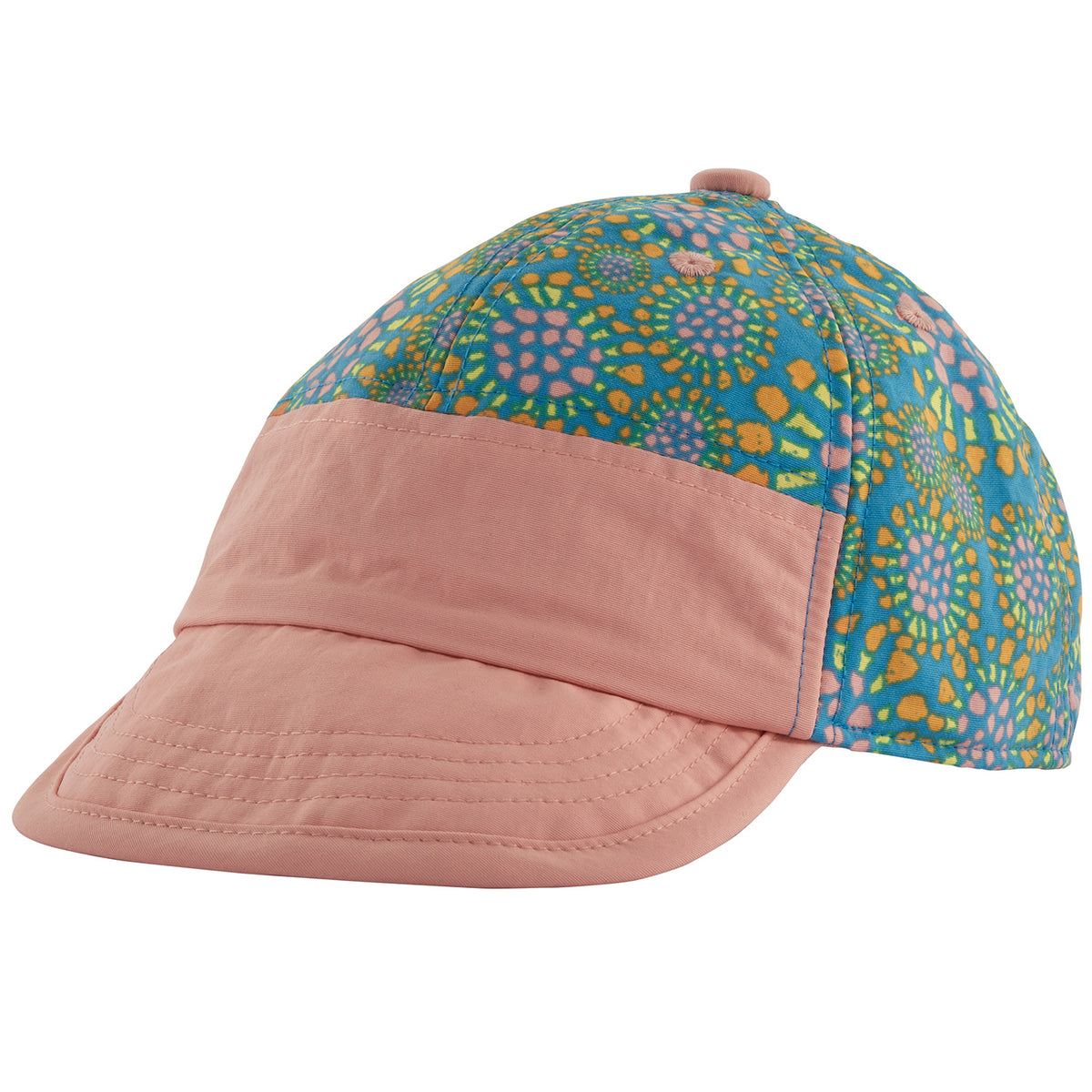 Patagonia Baby Baggies Cap - Infants' Tropical Bloom/Joya Blue