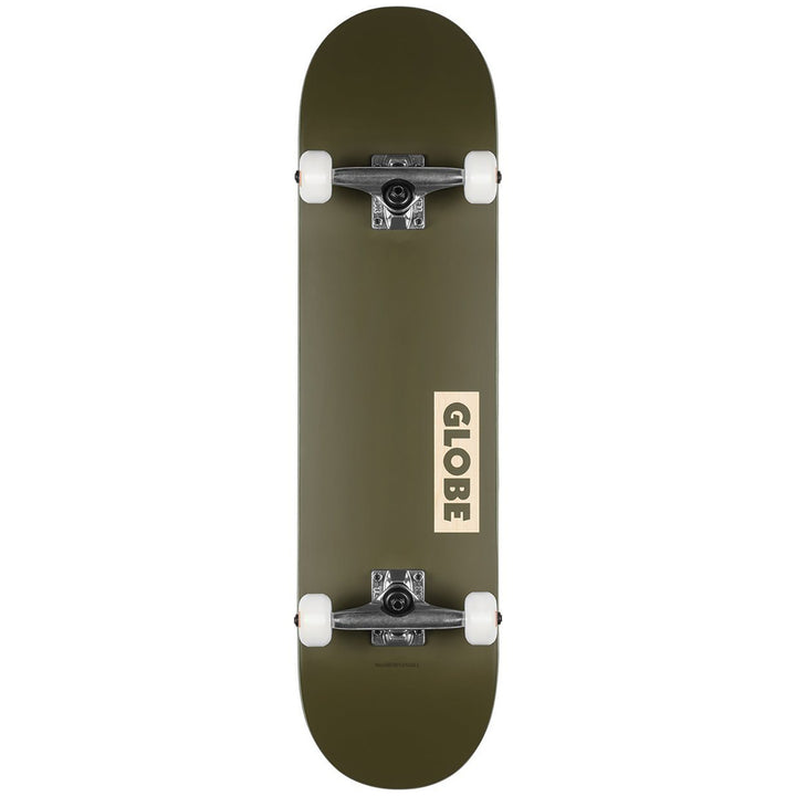 Globe Goodstock Skateboard Complete Fatigue Green
