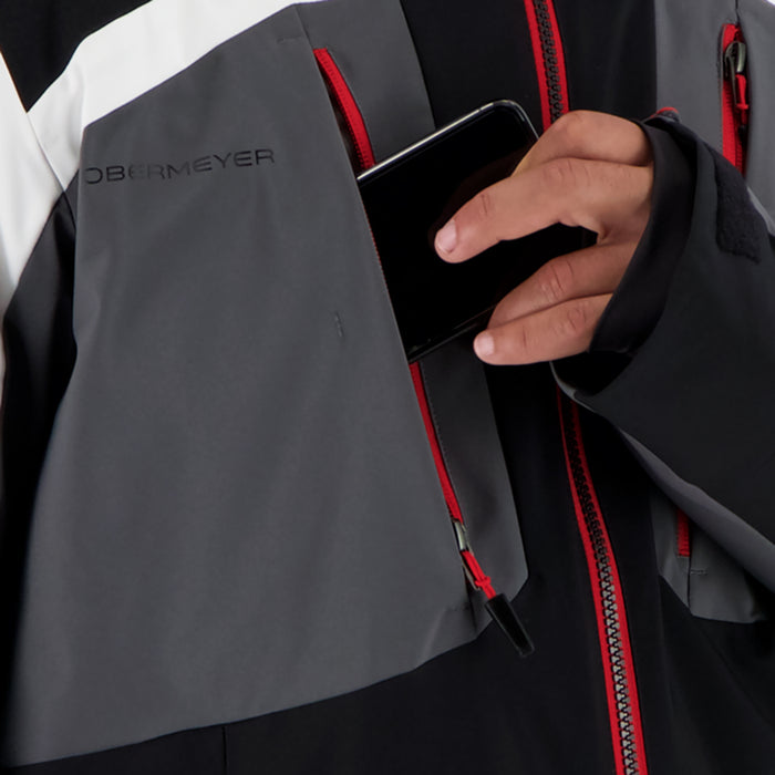 Obermeyer Foundation Long Jacket - Men's Black