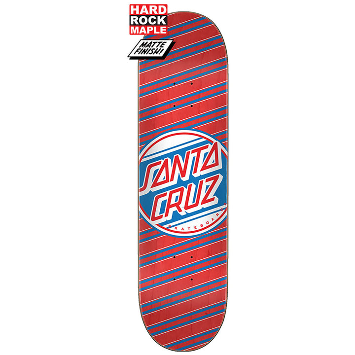 Santa Cruz Street Dot Hard Rock Maple 8.25 Skateboard Deck