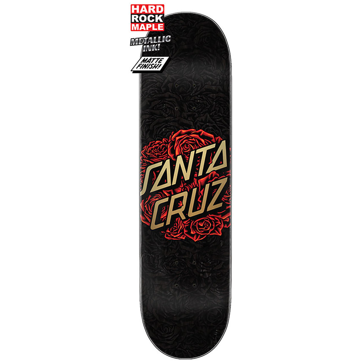 Santa Cruz Bouquet Dot Hard Rock Maple 8.0 Skateboard Deck
