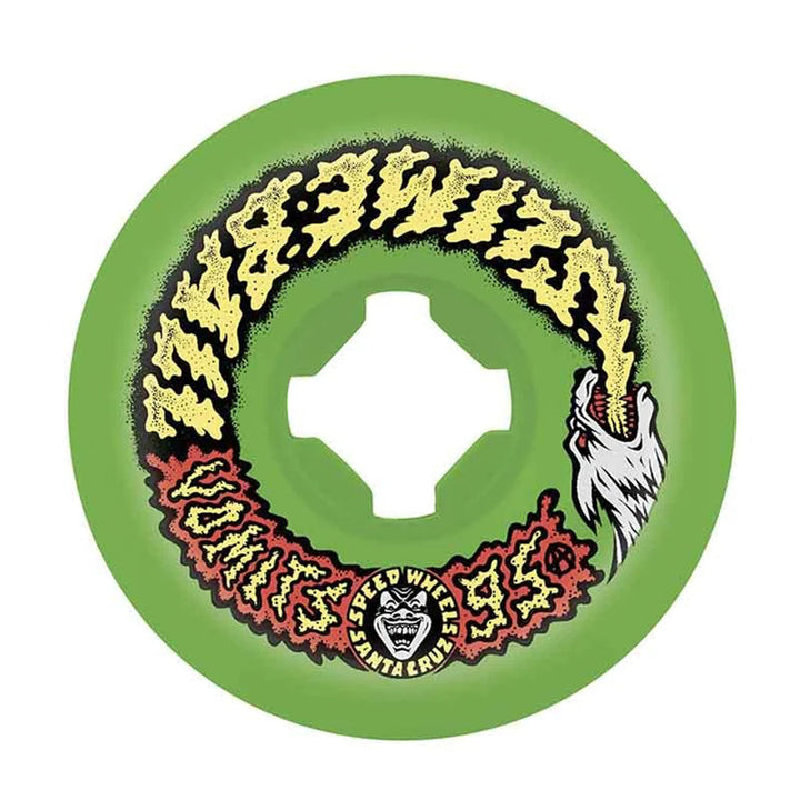 Santa Cruz Slime Balls Wolf Vomit Speedwheels 95a Skateboard Wheels