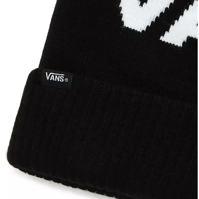 Vans Stripe Pom Beanie Black/White