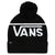 Vans Stripe Pom Beanie Black/White