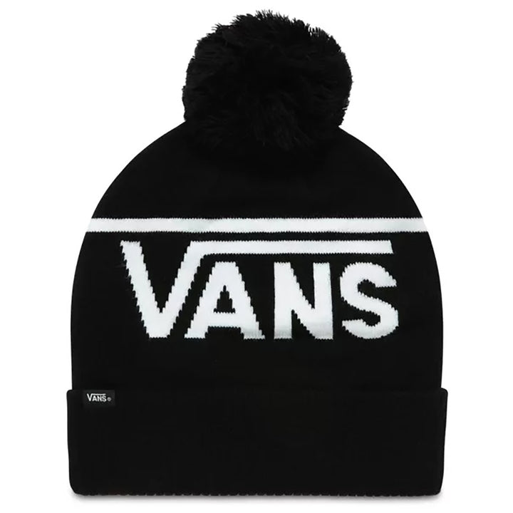 Vans Stripe Pom Beanie Black/White