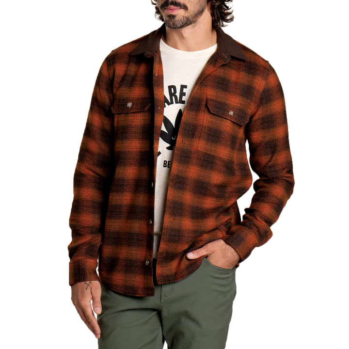 Toad & Co Folk Yeah Long-Sleeve Shirt - Men's Sorrel