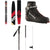 Rossignol Evo OT 65 Positrack Cross Country Skis + Control Step In Bindings 2021 + XC-5 Cross Country Boots + FT-500 Poles 2021