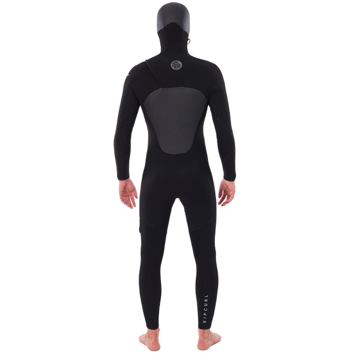 Rip Curl 5/4 Flashbomb Steamer Hooded Wetsuit Black