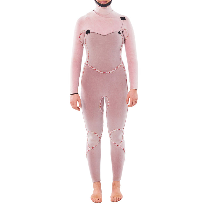 Rip Curl 5/4 Flashbomb Steamer Hooded Wetsuit - Women's Black