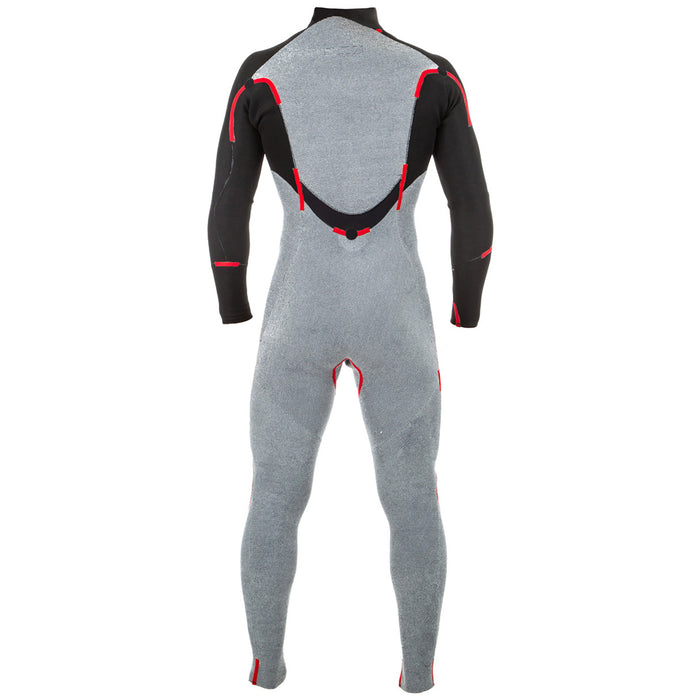 Rip Curl 3/2 Dawn Patrol Back Zip Steamer Wetsuit Black