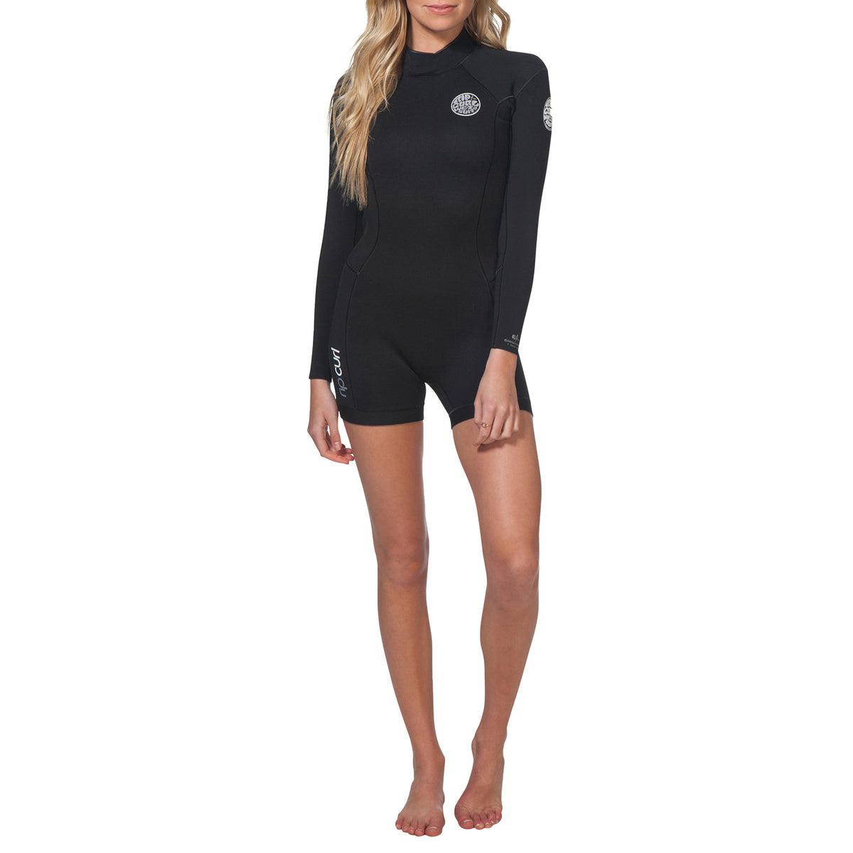 Rip Curl 2/2 Dawn Patrol Long Sleeve Springsuit - Women's Black
