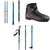 Salomon Snowscape 7 Vitane Classic Cross Country Skis + Prolink Auto Bindings - Women's + Vitane Plus Prolink Boots - Women's + Escape Vitane Poles - Women's 2021