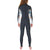Rip Curl 4/3 Dawn Patrol Back Zip Wetsuit - Girls' Charcoal Grey