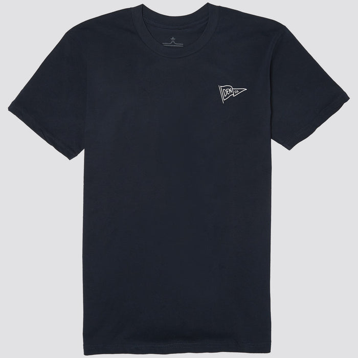evo Denver Pennant T-Shirt Navy