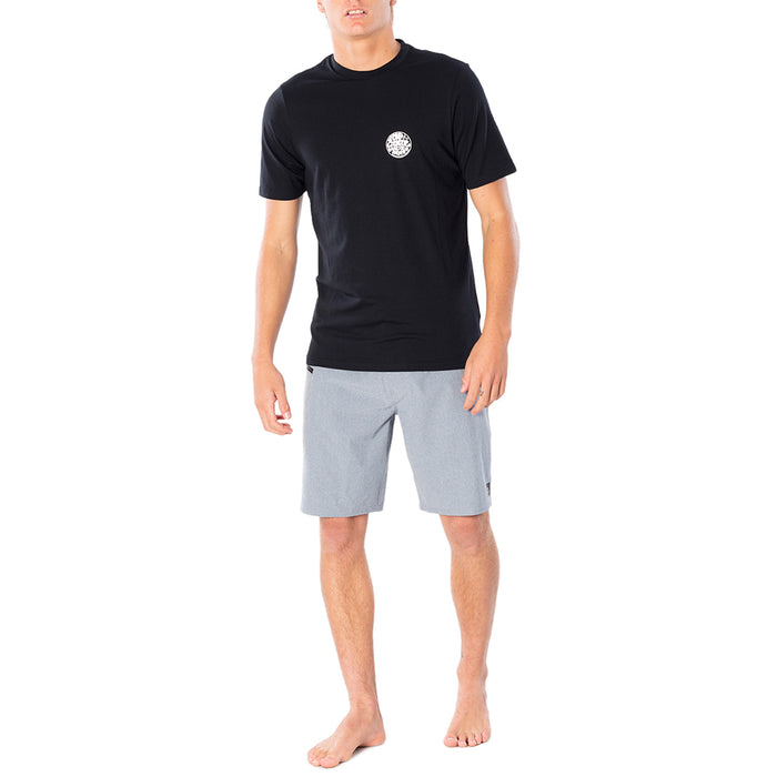 Rip Curl Wettie Logo Short Sleeve UV Shirt Black