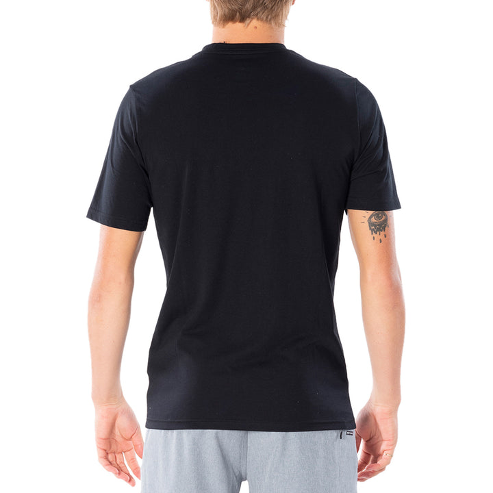Rip Curl Wettie Logo Short Sleeve UV Shirt Black