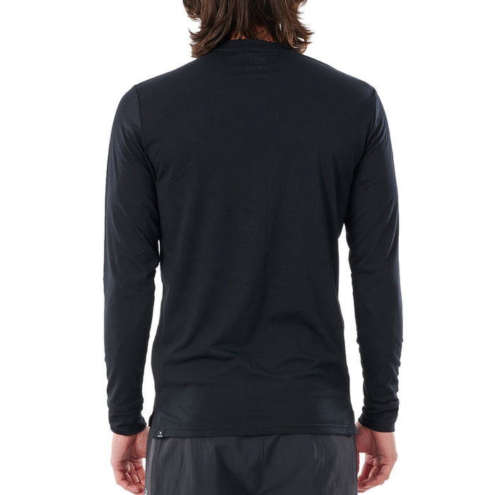 Rip Curl Wettie Logo Long Sleeve UV Shirt Black