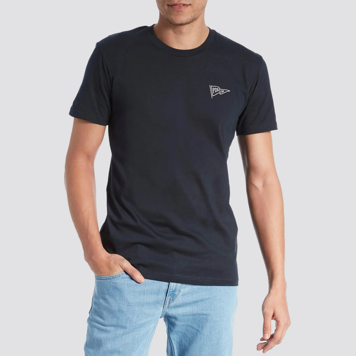 evo Portland Pennant T-Shirt Navy