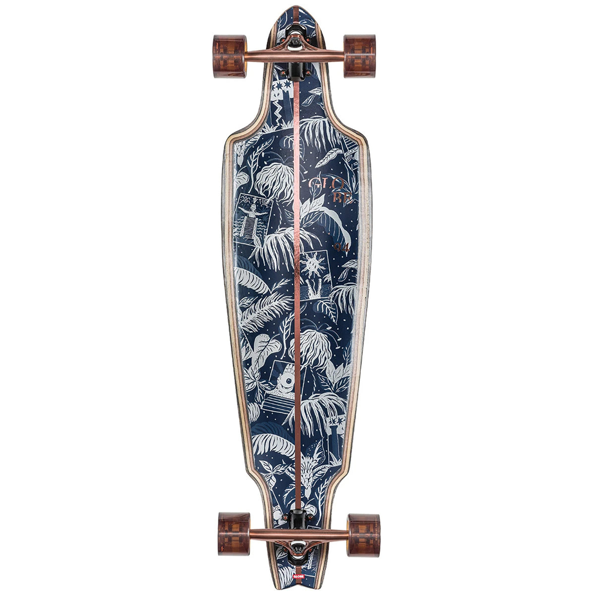 Globe Prowler Longboard Complete Rosewood Copper