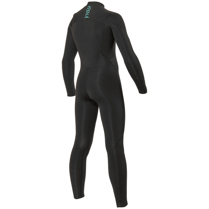 Vissla 3/2 7 Seas Chest Zip Wetsuit - Boys' Black